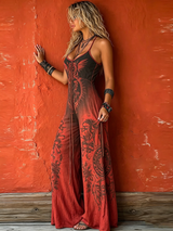 Bohemian-style Strappy Stretchy Jumpsuit | The Bellemont Sisters Australia