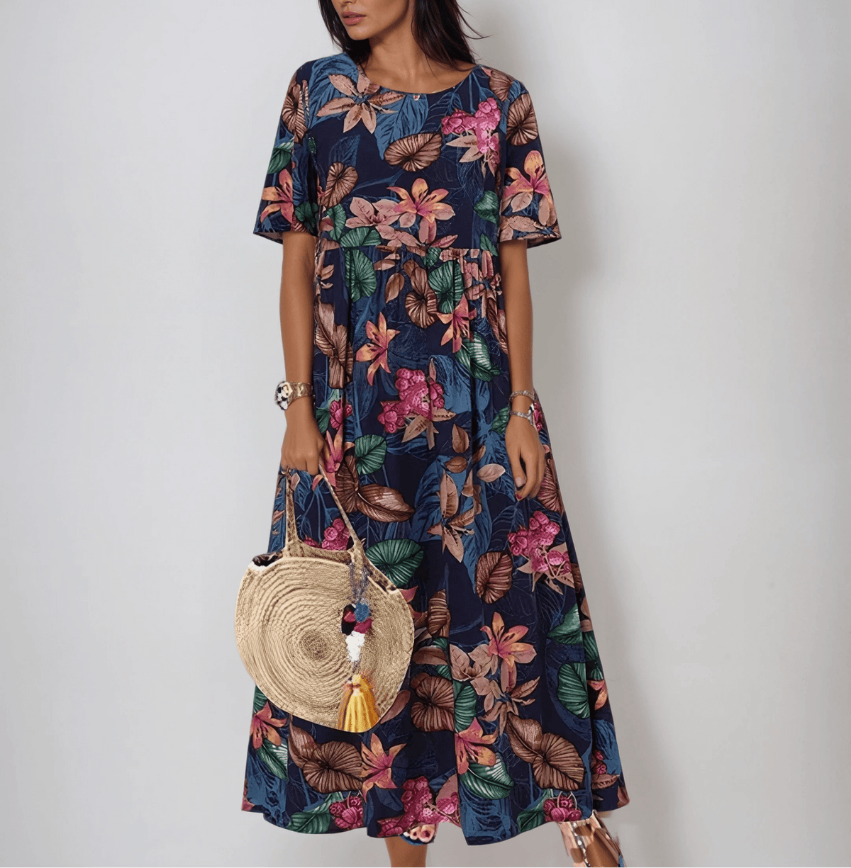 Marrisa | Graceful Summer Bloom – Blue | The Bellemont Sisters Australia