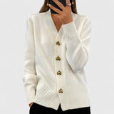 Lillyanne | Elegant Cardigan – White | The Bellemont Sisters Australia