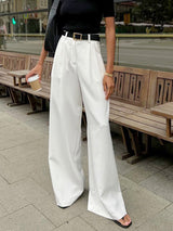 Meira | Elegant Pants – White | The Bellemont Sisters Australia
