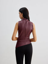 Ella | Women’s Summer Sleeveless Chic High Neck Top | The Bellemont Sisters Australia