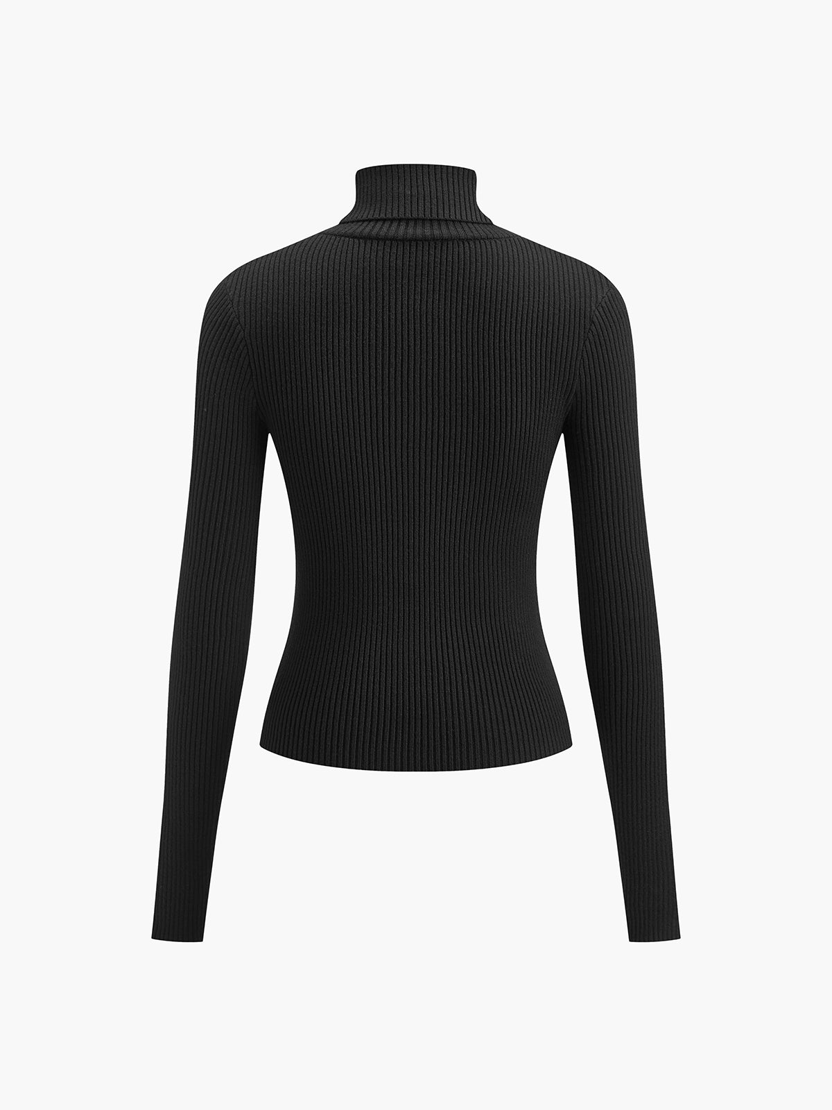 Hailey | Women’s Minimalist Slim Turtleneck Stretch Top | The Bellemont Sisters Australia