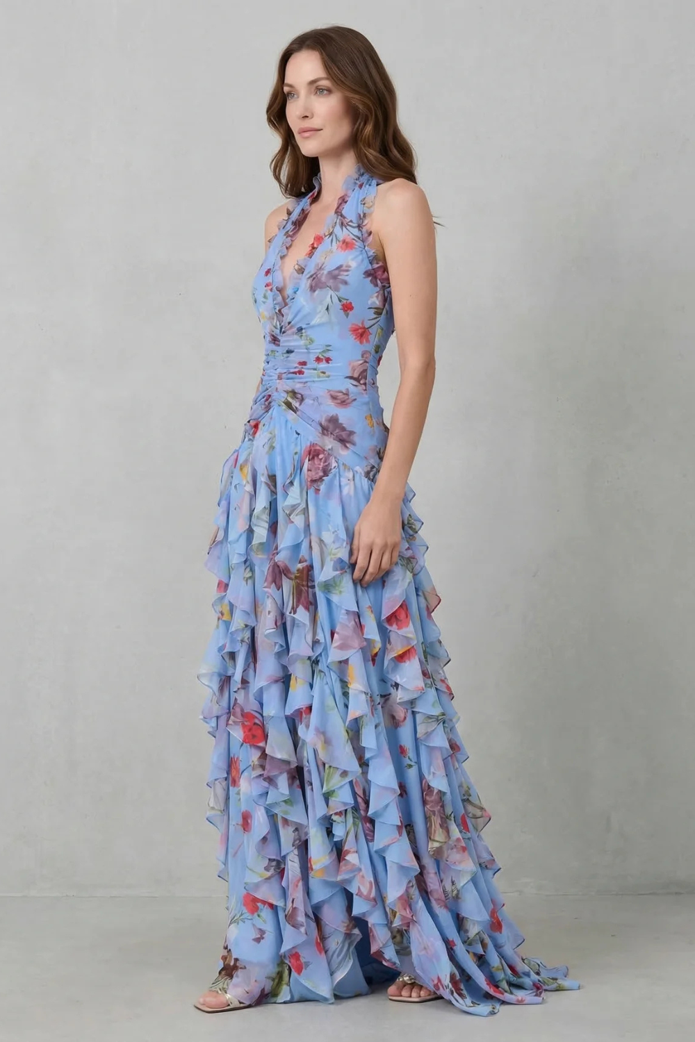 Belladina | Halter Maxi Dress | The Bellemont Sisters Australia