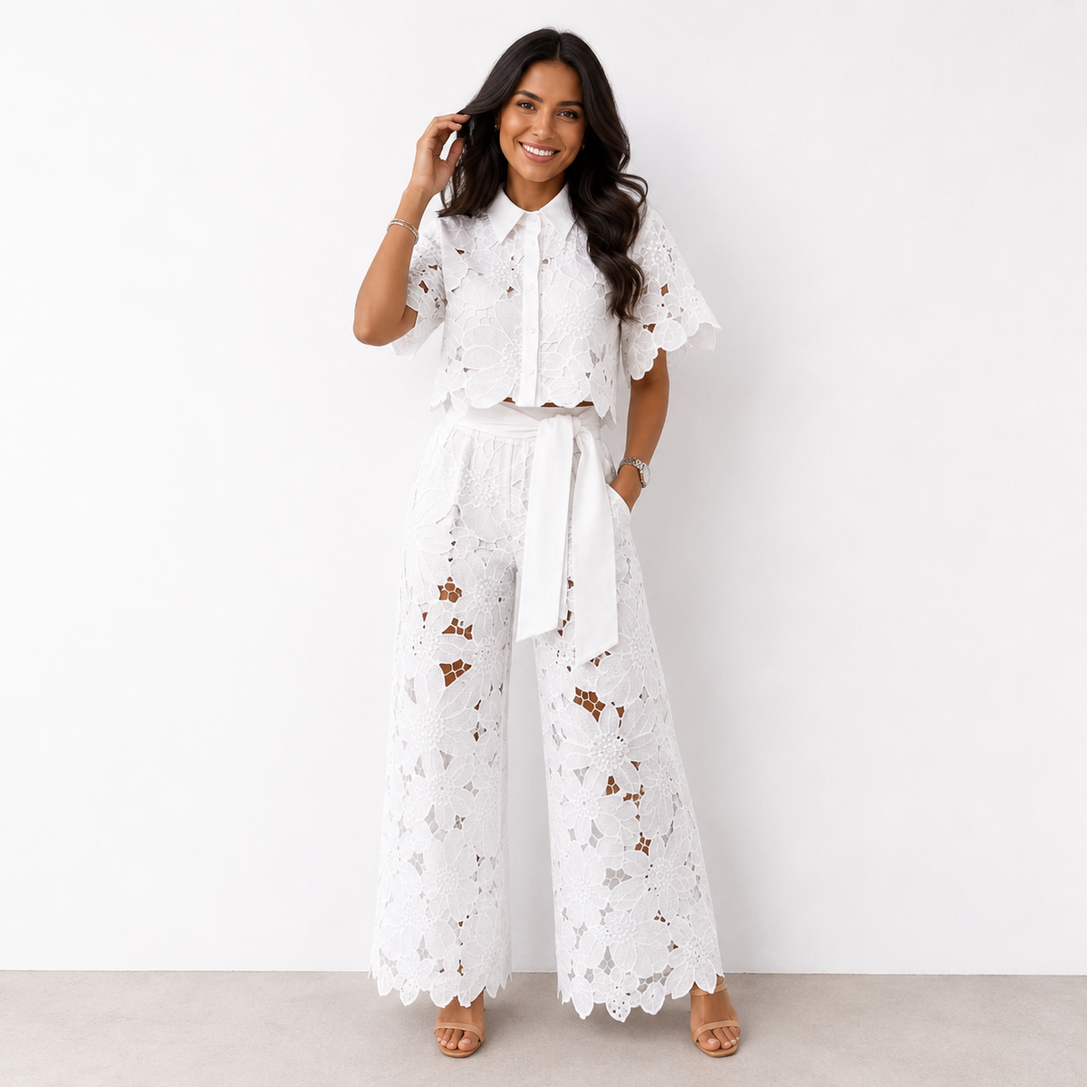 Arielle™ Comfortable Set – White | The Bellemont Sisters Australia