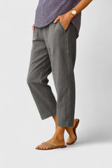 Marivela | Elegant Pants – Gray | The Bellemont Sisters Australia