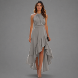 Belinda™ Maxi Dress – Gray | The Bellemont Sisters Australia