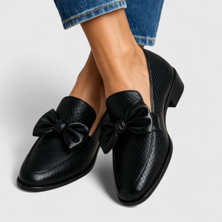 Melody | Luxe Comfort Loafers – Black | The Bellemont Sisters Australia