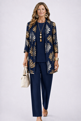 Iris | 3-Piece Set – Sapphire Bloom | The Bellemont Sisters Australia