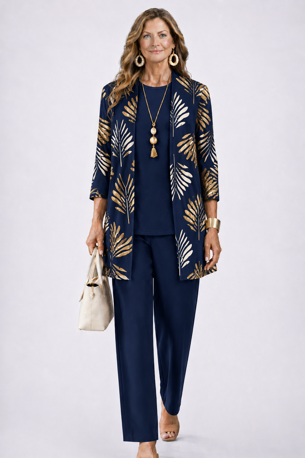 Esther | 3-Piece Set – Sapphire Bloom | The Bellemont Sisters Australia