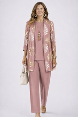 Esther | 3-Piece Set – Dusty Rose | The Bellemont Sisters Australia
