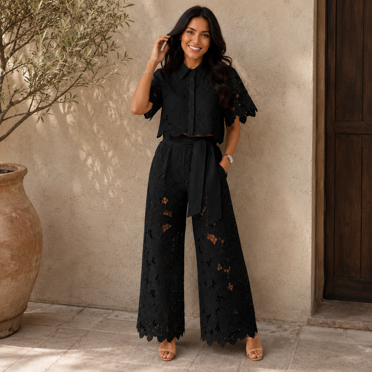 Arielle™ Comfortable Set – Black | The Bellemont Sisters Australia
