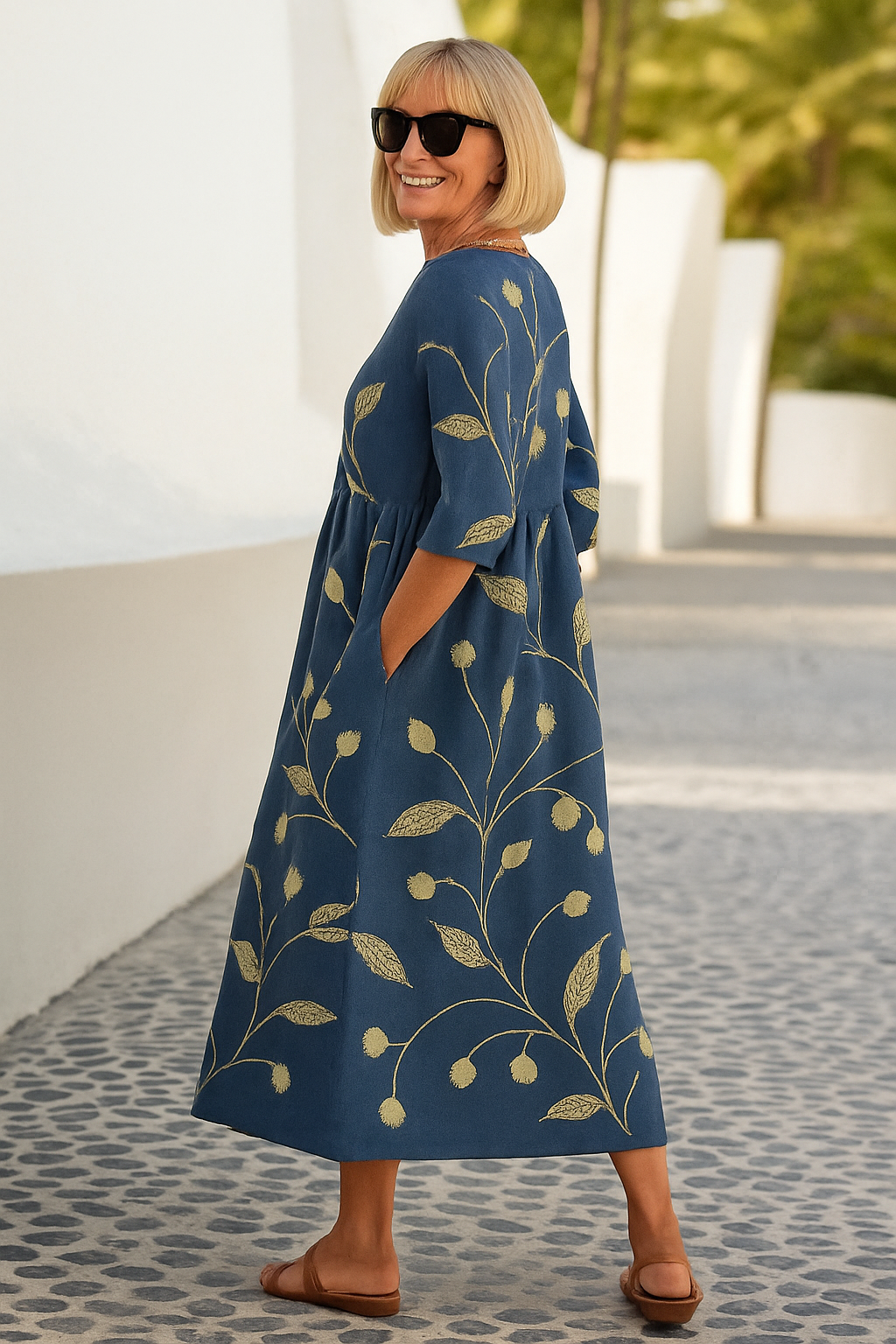 Eliza | Relaxed Midi Dress | The Bellemont Sisters Australia
