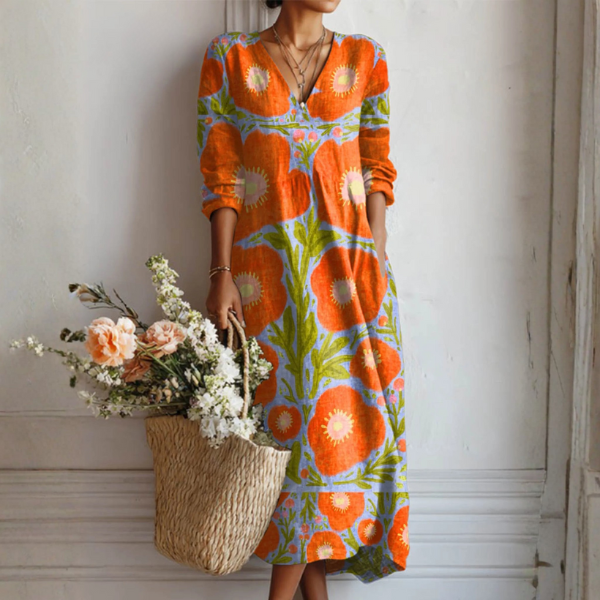 Claire™ - Enchanted Floral Dress – Multicolor | The Bellemont Sisters Australia