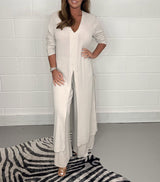 Cherly™ Comfy Two-piece Set – Cream | The Bellemont Sisters Australia