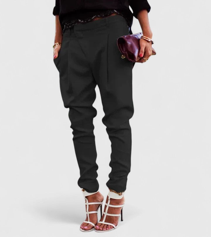 Kalie | Elegant Pants – Black | The Bellemont Sisters Australia