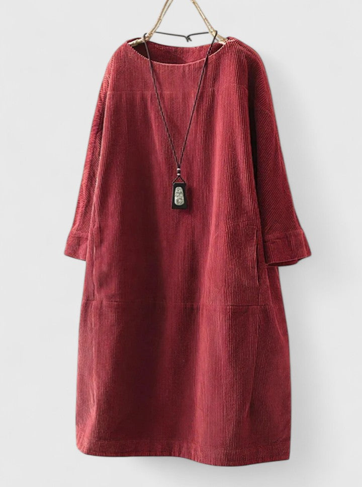 Maxine | Sophisticated Dress – Red | The Bellemont Sisters Australia