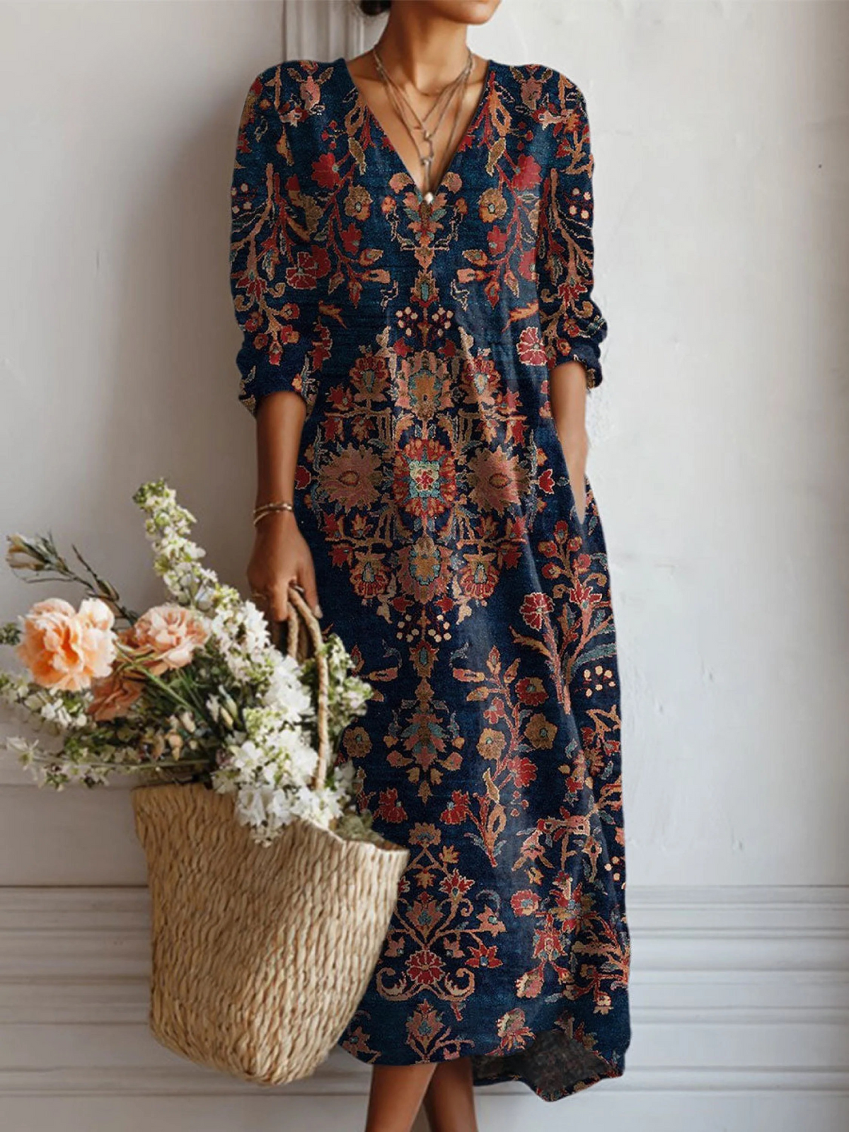 Alessia™ | Everyday Comfort Dress – Multicolour (almost sold out) | The Bellemont Sisters Australia