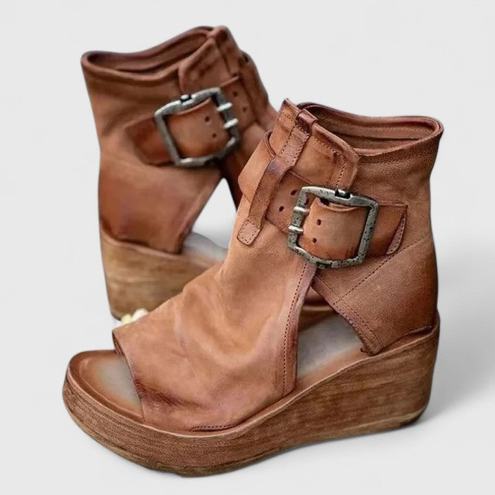 Carmina | Orthopedic Boots – Brown | The Bellemont Sisters Australia