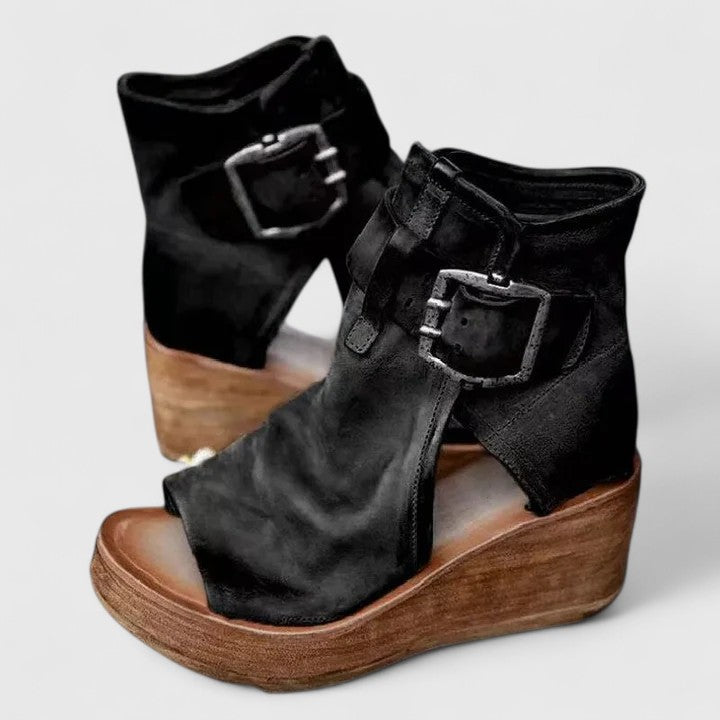 Carmina | Orthopedic Boots – Black | The Bellemont Sisters Australia