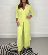 Cherly™ Comfy Two-piece Set – Yellow | The Bellemont Sisters Australia