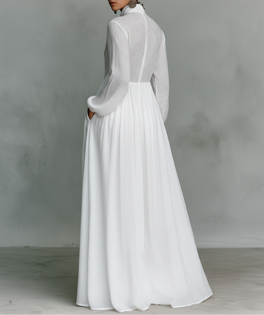 Selena | Flowing Button-Front Maxi Dress | The Bellemont Sisters Australia