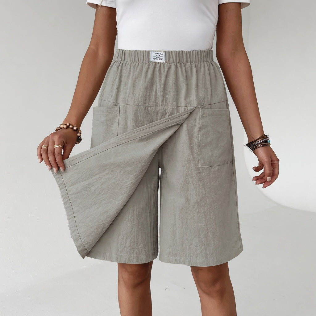 Tine - Active Wrap Short – Gray | The Bellemont Sisters Australia