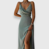 Lysbeth – Elegant Dress – Mint | The Bellemont Sisters Australia