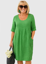 Hylyssah | Elegant Dress – Green | The Bellemont Sisters Australia