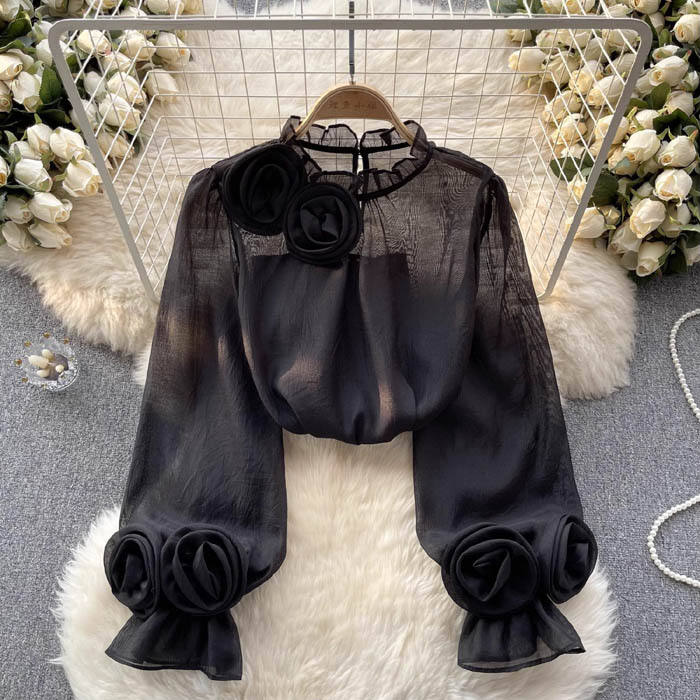 Georgia | Women’s Elegant Spring Belly Cover Blouse | The Bellemont Sisters Australia