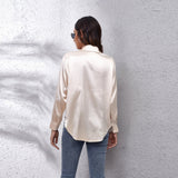 Sydney | Women’s Casual Workwear Loose Fit Satin Blouses | The Bellemont Sisters Australia