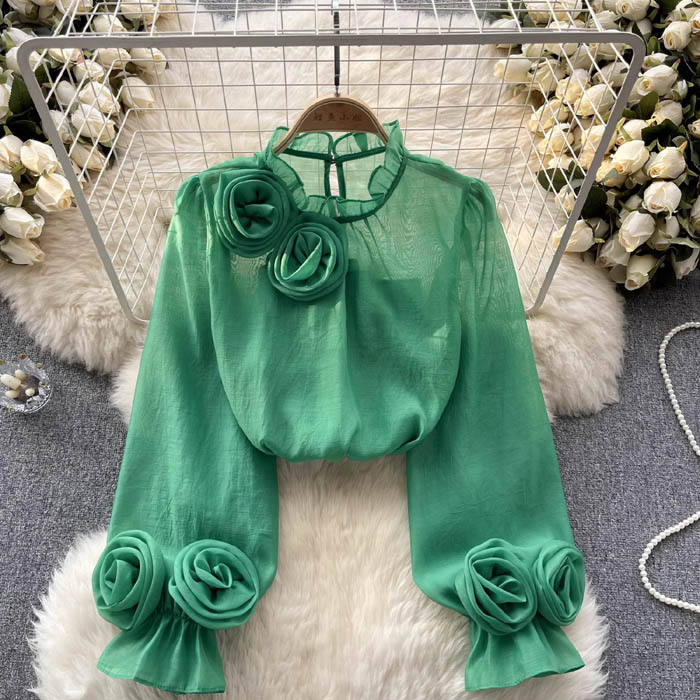 Georgia | Women’s Elegant Spring Belly Cover Blouse | The Bellemont Sisters Australia