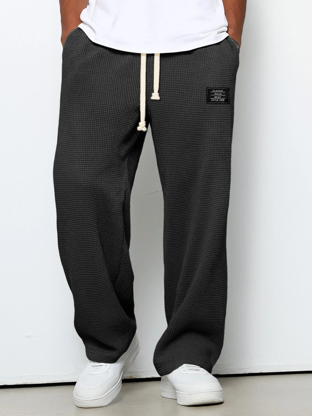 Wesley | Relaxed Everyday Lace Pants – Black | The Bellemont Sisters Australia