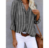Mia | Women Summer Striped Casual Blouse | The Bellemont Sisters Australia