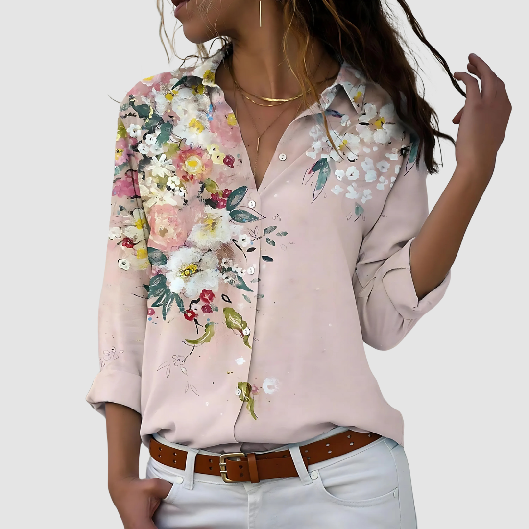 Noa™ Timeless Soft blouse – Petal Pink | The Bellemont Sisters Australia