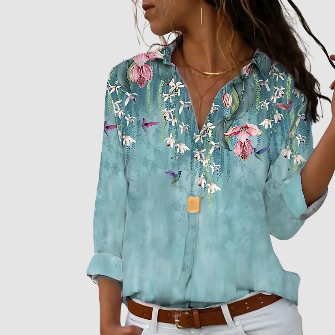 Noa™ Timeless Soft blouse – Shade Green | The Bellemont Sisters Australia