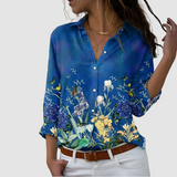 Noa™ Timeless Soft blouse – Blue | The Bellemont Sisters Australia