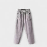 Maya - Elegant Pants – Gray | The Bellemont Sisters Australia