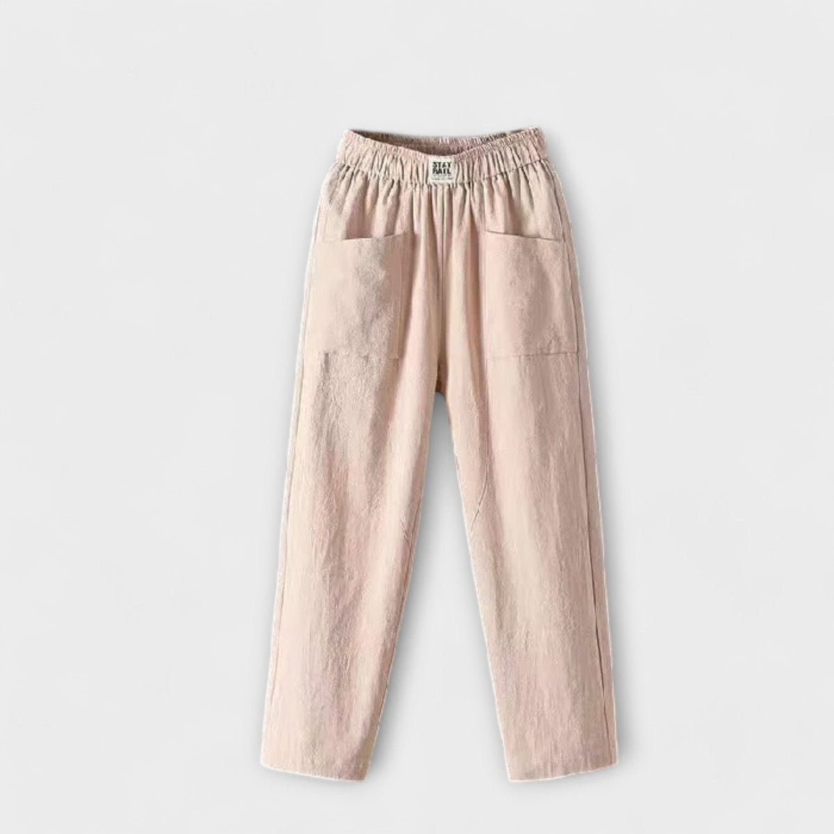 Maya - Elegant Pants – Beige | The Bellemont Sisters Australia