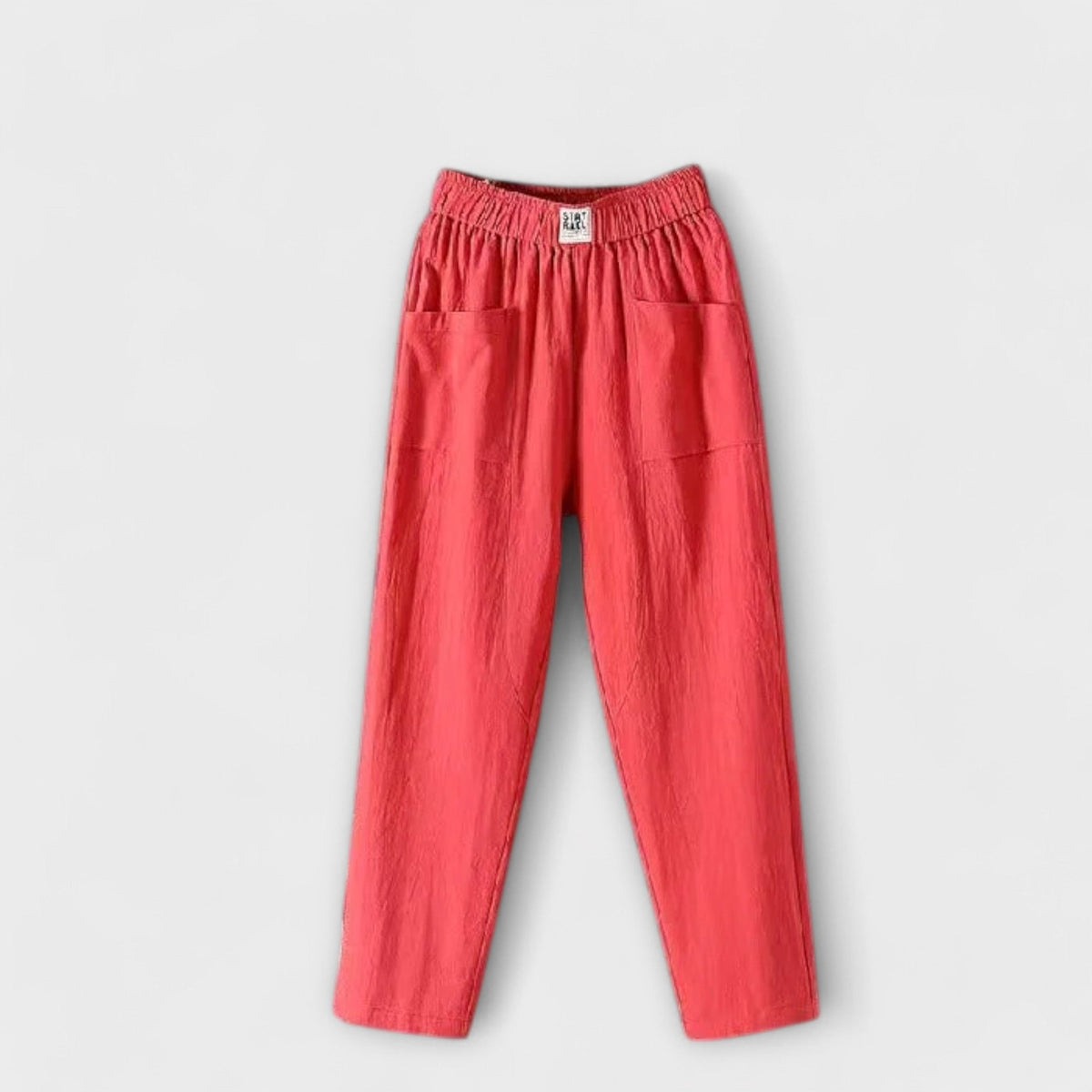 Maya - Elegant Pants – Red | The Bellemont Sisters Australia