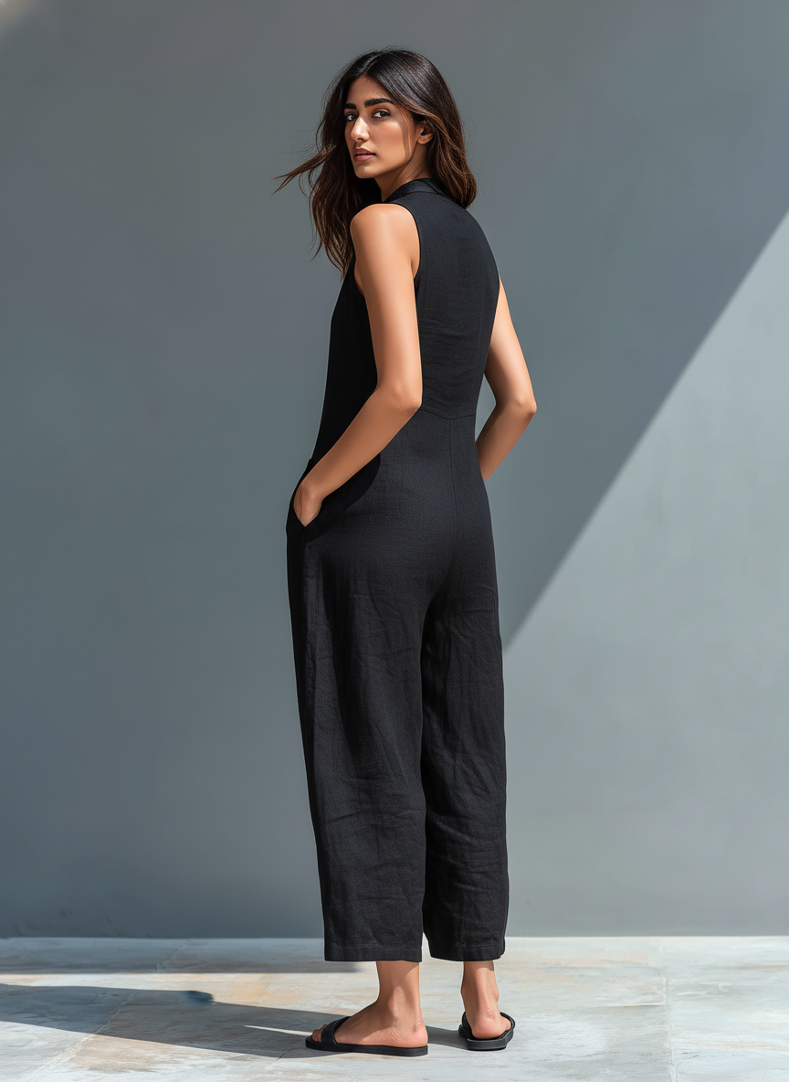 Lucinda | Elegant Sleeveless Jumpsuit | The Bellemont Sisters Australia