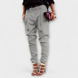 Mira - Elegant Trousers – Gray | The Bellemont Sisters Australia