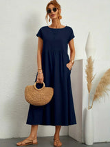 Ursina™ | Fluid Midi Dress | The Bellemont Sisters Australia