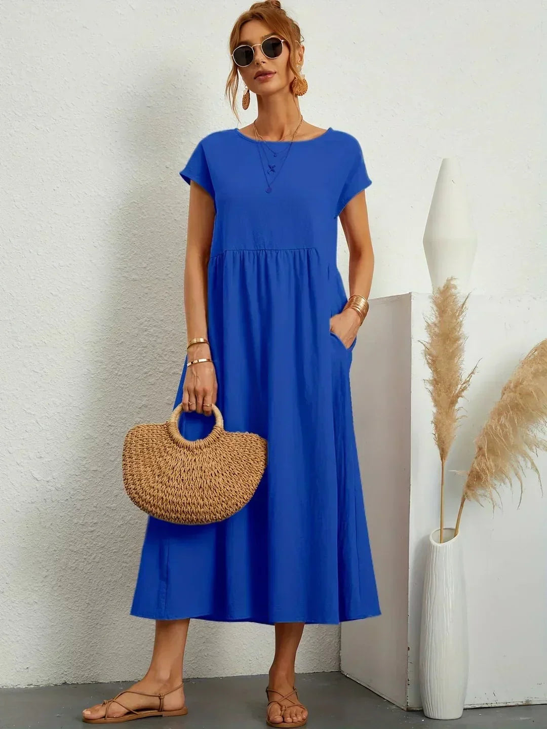 Ursina™ | Fluid Midi Dress | The Bellemont Sisters Australia