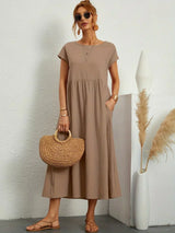 Ursina™ | Fluid Midi Dress | The Bellemont Sisters Australia