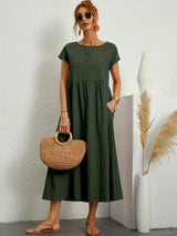 Ursina™ | Fluid Midi Dress | The Bellemont Sisters Australia
