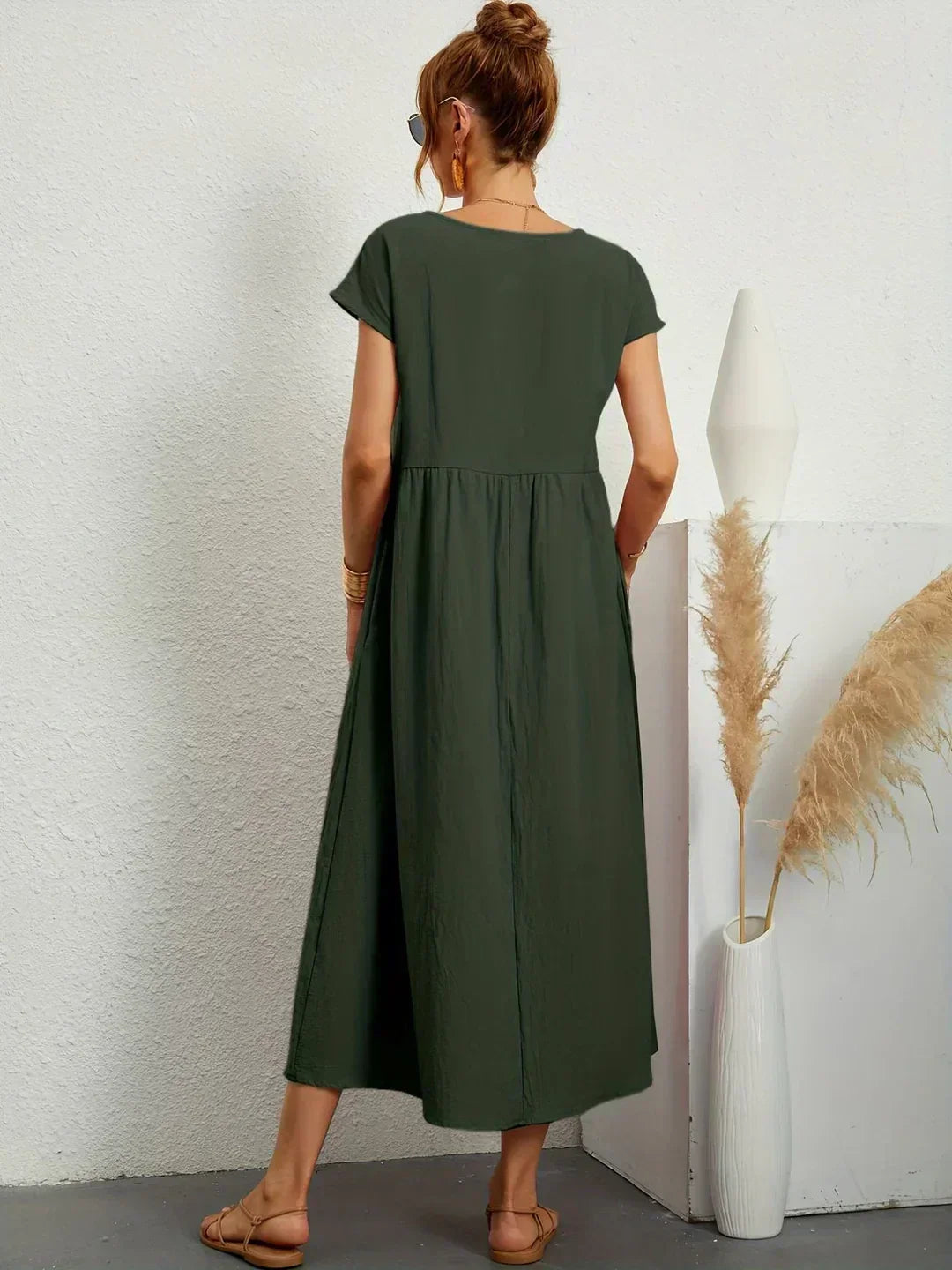 Ursina™ | Fluid Midi Dress | The Bellemont Sisters Australia