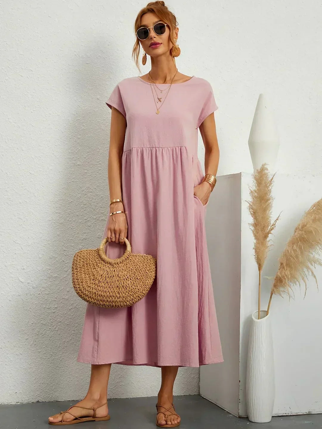 Ursina™ | Fluid Midi Dress | The Bellemont Sisters Australia