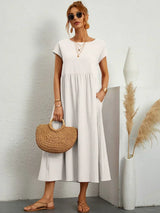 Ursina™ | Fluid Midi Dress | The Bellemont Sisters Australia