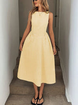 Denise™ Maxi Dress – Yellow | The Bellemont Sisters Australia
