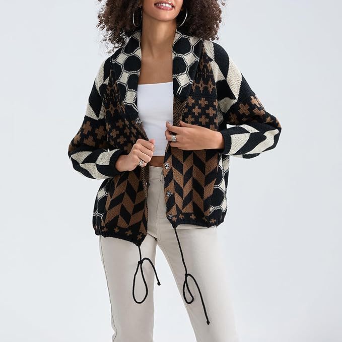 Evangelia | Elegant Cardigan – Black | The Bellemont Sisters Australia